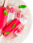 Малиновое мороженное